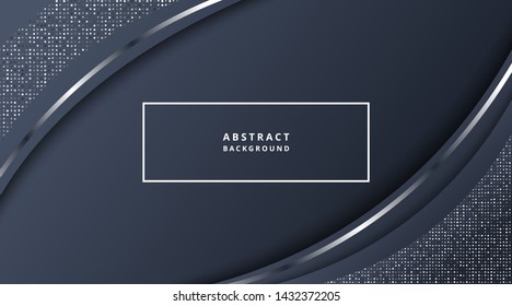Abstract Background Silver metallic dark with glitter, for wallpaper, brochure, flyer, magazine, poster, web page, backdrop