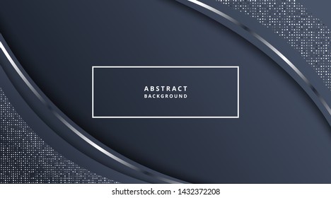 Abstract Background Silver metallic dark with glitter, for wallpaper, brochure, flyer, magazine, poster, web page, backdrop