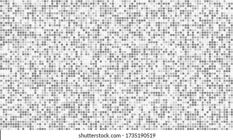 Abstract background silver mosaic. Background foil metallic texture. Festive vector illustration. Mirror mosaic vector illustration. Banner element. Party backdrop. Christmas banner. Disco decoration