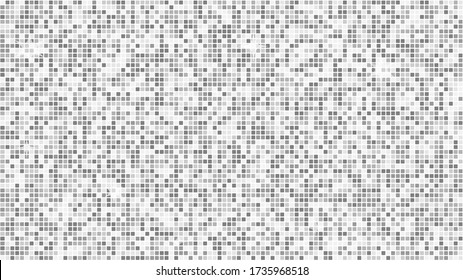 Abstract background silver mosaic. Background foil metallic texture. Festive vector illustration. Mirror mosaic vector illustration. Banner element. Party backdrop. Disco decoration