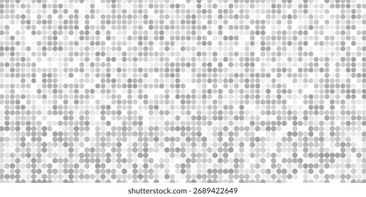 Abstract background silver mosaic. Background foil metallic texture. Festive vector illustration. Mirror mosaic vector illustration. Party backdrop. Vector Illustration