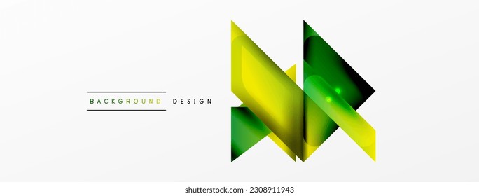 Antecedentes abstractos. Composición de formas geométricas de color simple con efecto 3d, luces y sombras. Ilustración vectorial para fondo de escritorio, pancarta, fondo, tarjeta, ilustración del libro, página de inicio