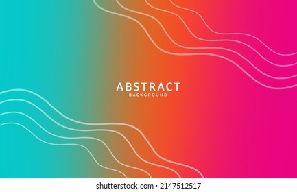 Fondo abstracto con colores sencillos y ligera gradación. Composición dinámica de forma. Ilustración del vector
