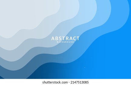 Abstract background with simple colors and slight gradation. Dynamic shape composition. Vector illustration