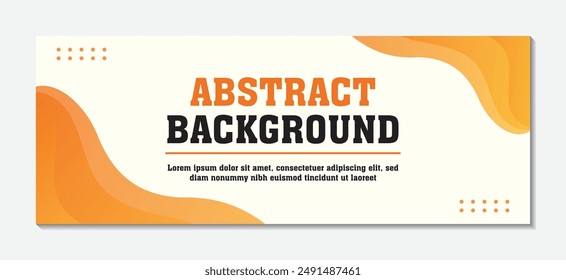 Fondo Abstractas diseño simple forma de onda color naranja, fondo abstracto para el diseño.