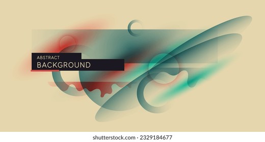 Abstract background with simple elements. An image with a composition of geometric elements and shapes.