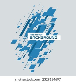 Abstract background with simple elements. An image with a composition of geometric elements and shapes.