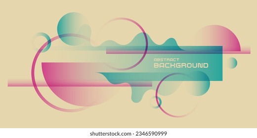 Abstract background with simple elements. An image with a composition of geometric elements and shapes.