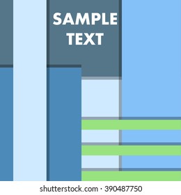Abstract background from simple geometrical figures. Vector elements for your design.