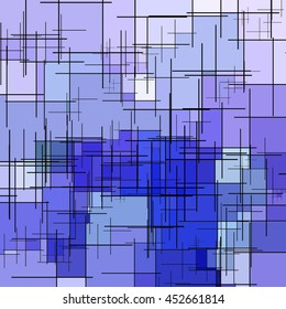 Abstract background from simple geometrical figures. Vector elements for your design.