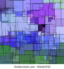 Abstract background from simple geometrical figures. Vector elements for your design.