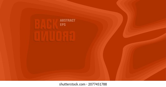 Abstract Background with Simple Gradient. Orange Background Vector Illustration. EPS 10
