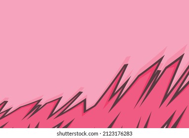 Abstract background with simple pink graffiti art and some copy space area