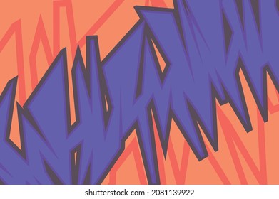 Antecedentes abstractos con simple grafiti morado