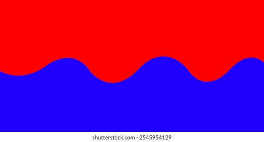 Fundo abstrato em cores vermelho azul simples