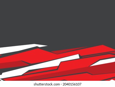 Fondo abstracto con tema de patrón futurista y geométrico simple