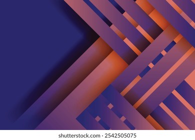 Abstract background with simple square or rectangle geometrical shapes. Geometric template with fluid gradients digital illustrations