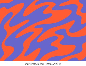 Abstract background with simple wavy line pattern
