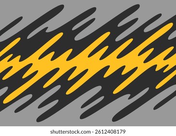 Abstract background with simple wavy line pattern