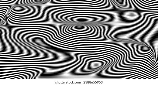 Abstract background of sinuous lines 42