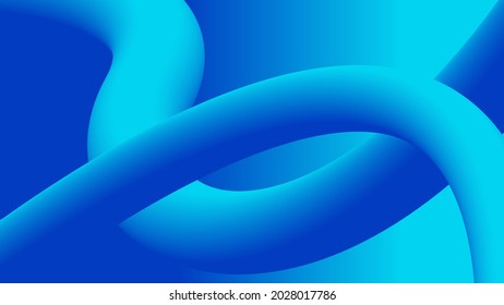 Abstract background size 3840 x 2160 pixels with blue and cyan color gradation with line accents like a pipe