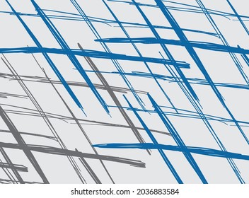Resumen de fondo con esquema de línea de dibujo
