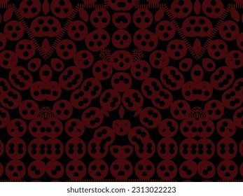 Abstract background with skull motif. Luxury abstract design. Modern Exclusive Design. Creative elegant design for your art projects.
