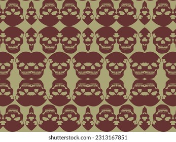 Abstract background with skull motif. Luxury abstract design. Modern Exclusive Design. Creative elegant design for your art projects.