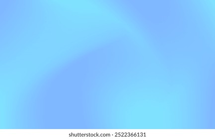 Abstract background in sky blue color. Elegant curve with pastel gradient for digital, banner, business, web, brochure, flyer, advertisement, surface, landing page, display, header, decor, greeting