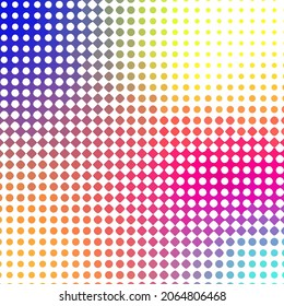 Abstract background with small bright circles. Vector illustration