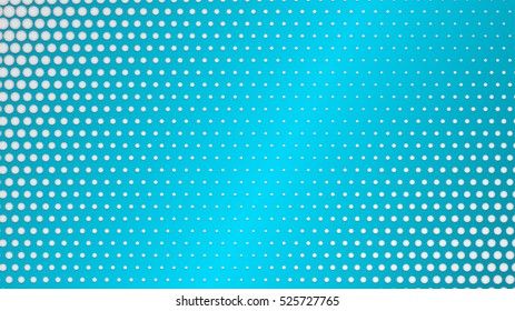Abstract background of small dots on light blue
