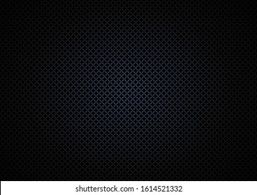 Abstract background with a small geometric pattern in black and gradient, darkening to the edges of the image. Vector illustration