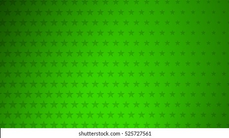 Abstract background of small gray stars on green