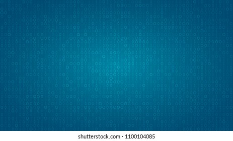 Abstract background of small rings and ellipses in light blue colors.