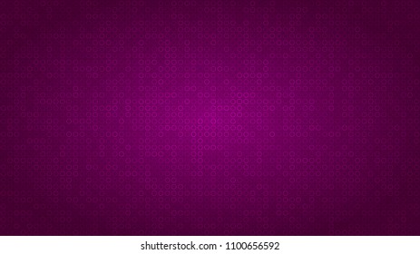 Abstract background of small rings in purple colors.