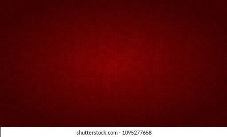 Abstract background of small rings in red colors.