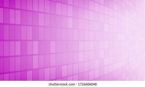 Abstract background of small squares or pixels in purple colors