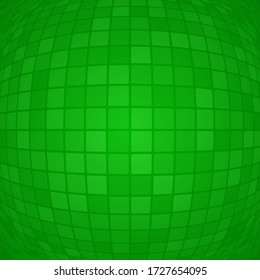 Abstract background of small squares or pixels in green colors