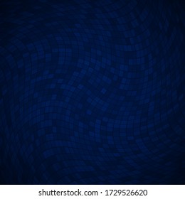 Abstract background of small squares or pixels in dark blue colors