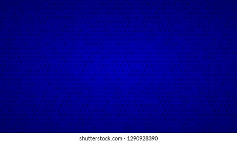 Abstract background of small squares in shades of blue colors