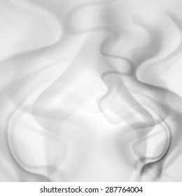 Abstract background of smoke in gray colors