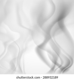 Abstract background of smoke in gray colors