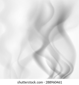 Abstract background of smoke in gray colors