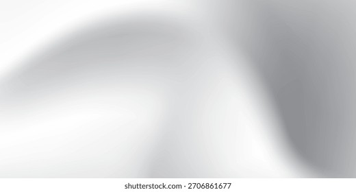 abstrakter Hintergrund mit einer glatten Mischung aus Weiß-, Grau- und hellen Tönen, die einen nebligen und ätherischen Effekt erzeugt