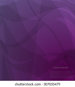 Abstract background with smooth bright lines
