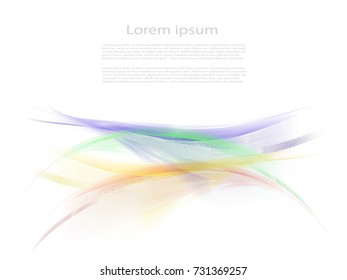 abstract background with smooth bright lines