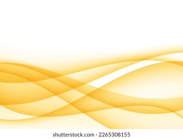 Abstract background of smooth curves, vector illustration.