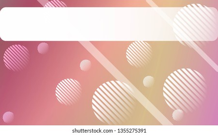 Abstract Background With Smooth Gradient Color, Line, Geometric Shape. For Brochure, Banner, Wallpaper, Mobile Screen. Vector Illustration