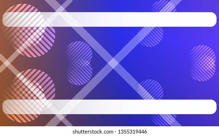 Abstract Background With Smooth Gradient Color, Line, Geometric Shape. For Brochure, Banner, Wallpaper, Mobile Screen. Vector Illustration