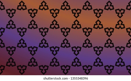 Abstract Background With Smooth Gradient Color. For Brochure, Banner, Wallpaper, Mobile Screen. Vector Illustration.